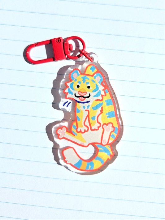 Tiger Keychain