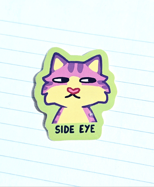 Side Eye Vinyl Sticker
