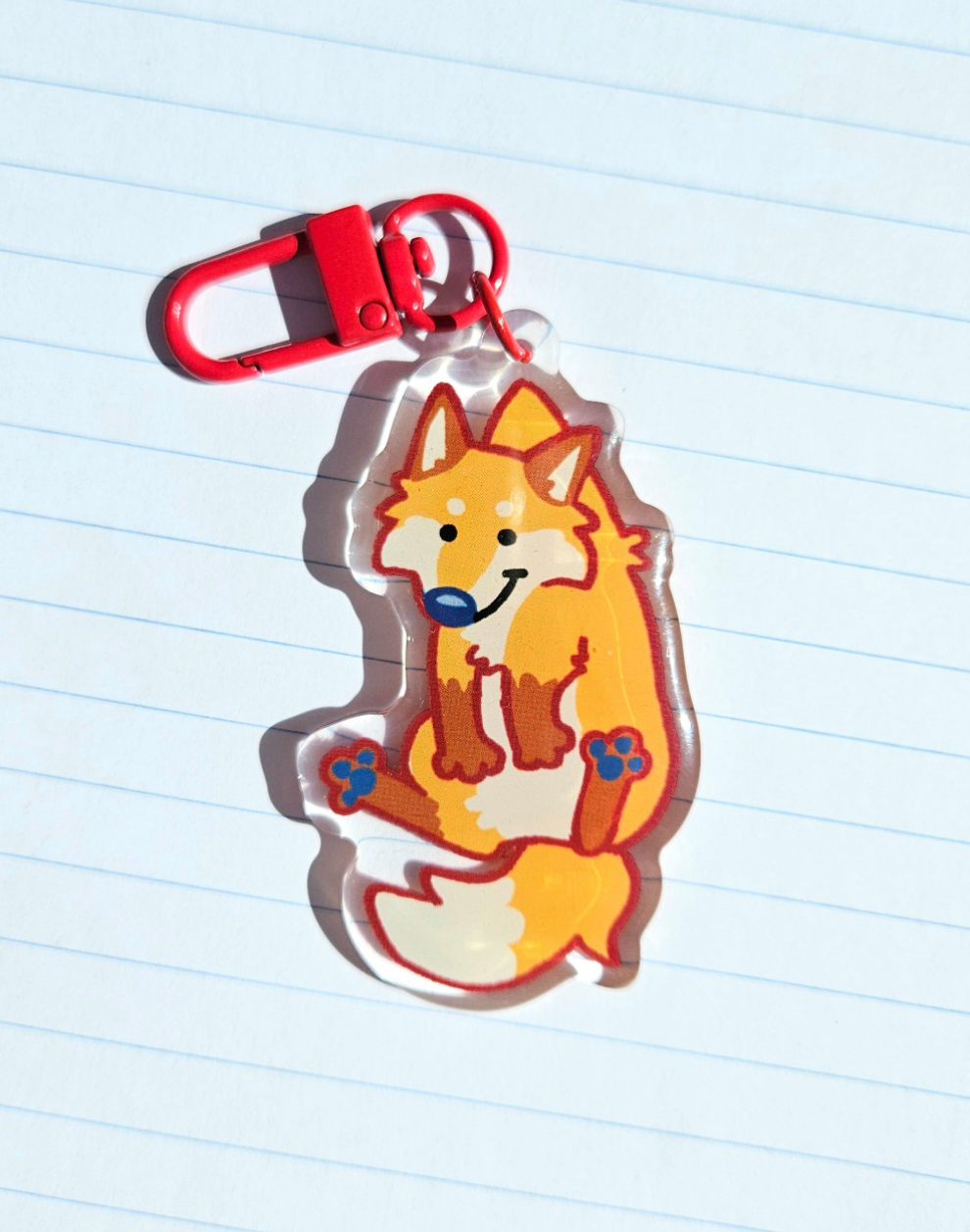 Fox Keychain