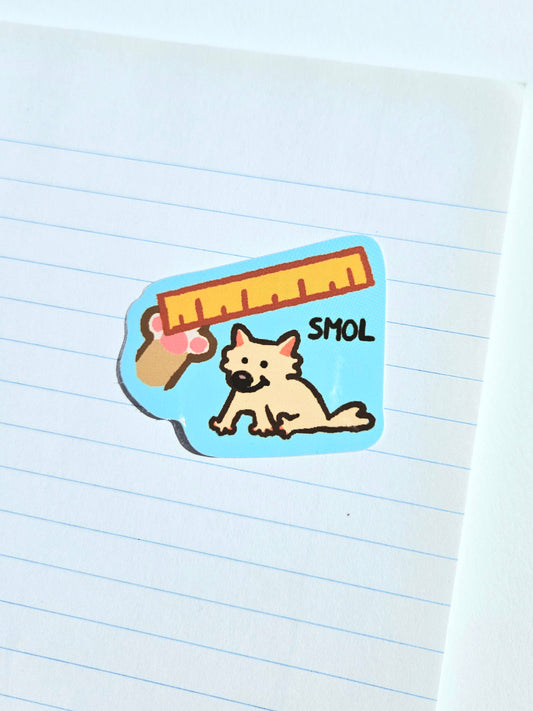 Smol Vinyl Sticker