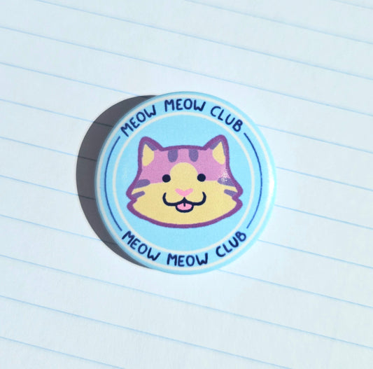 Cat club button