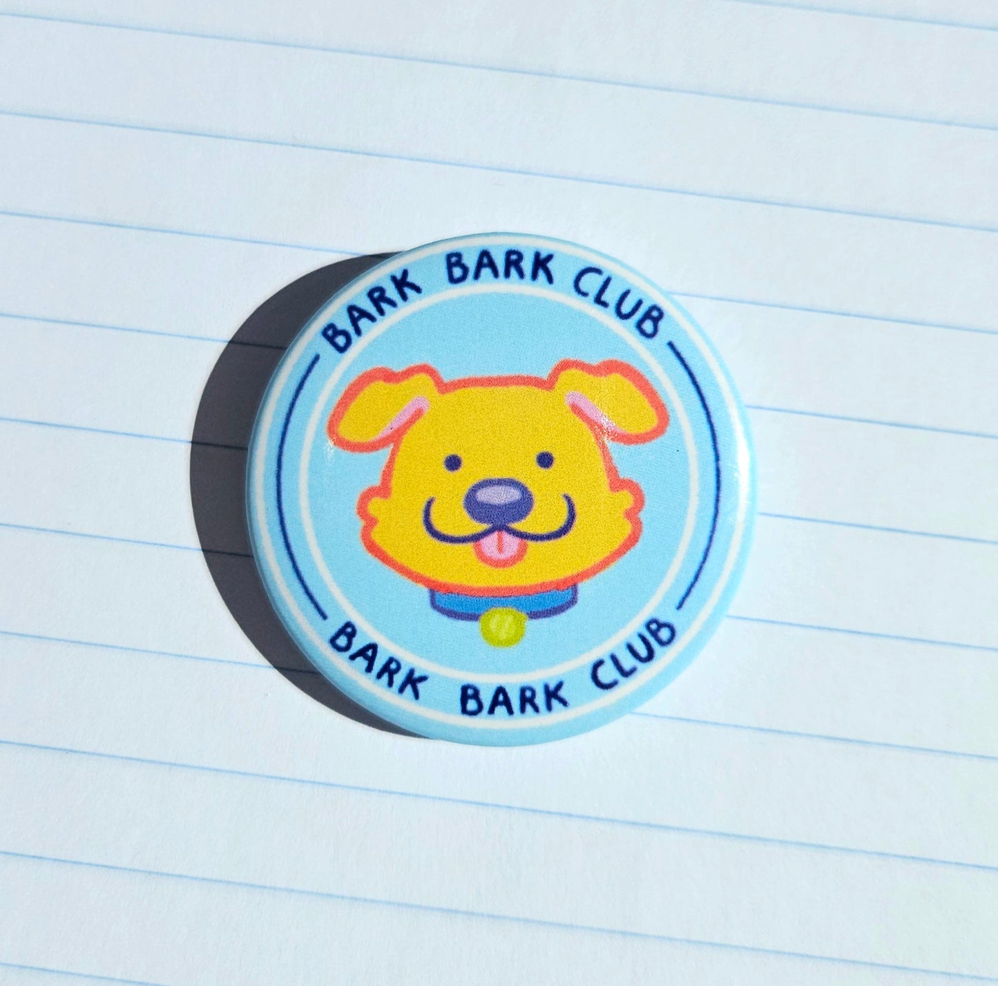 Dog Club button