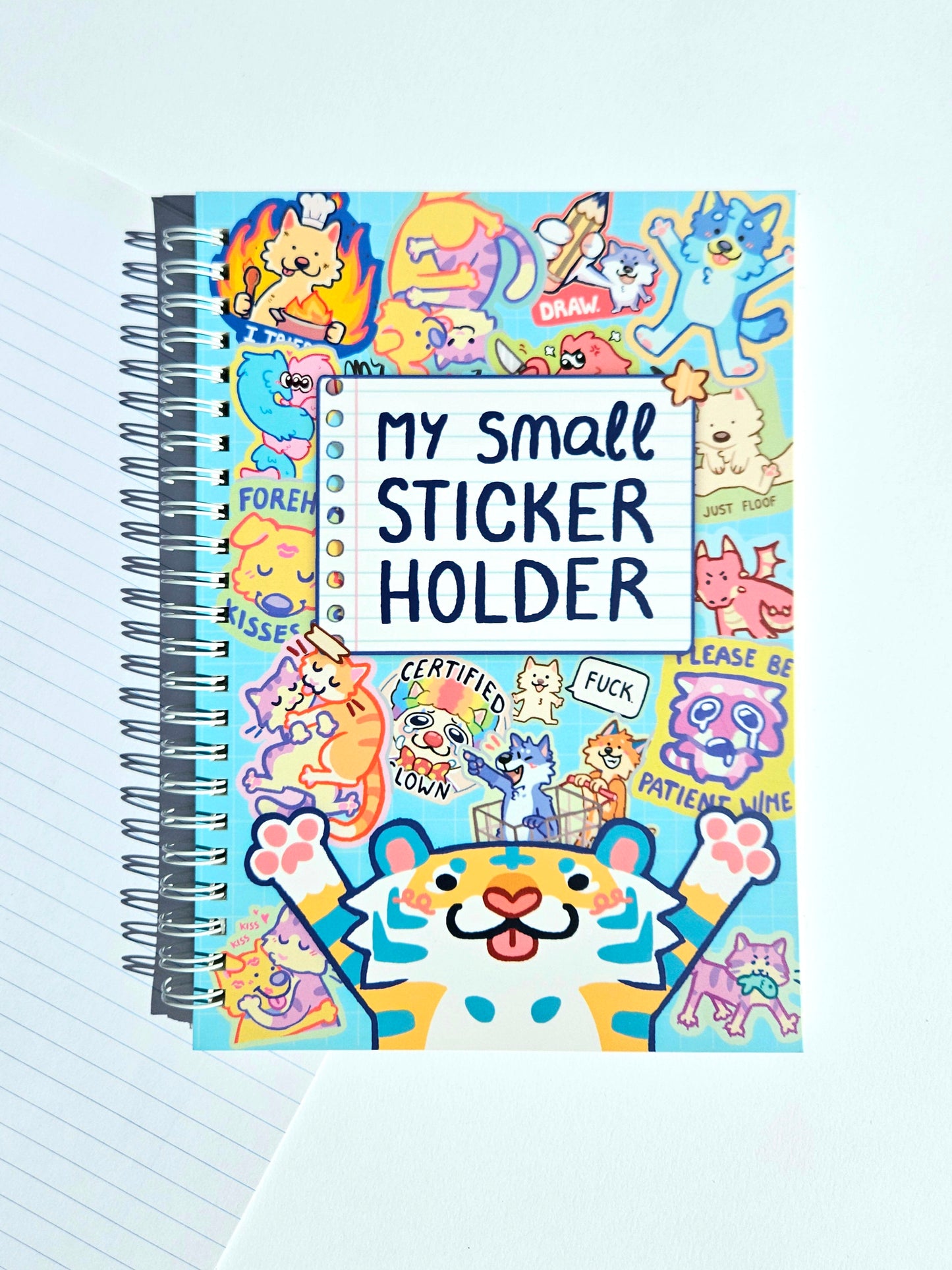 Reusable Sticker Holder Book