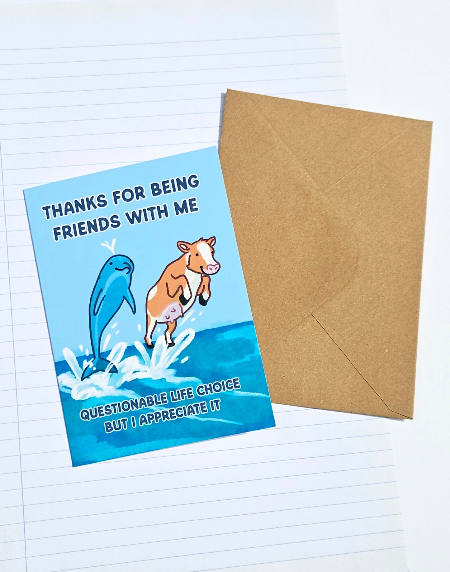 Friend With me Greeting Card