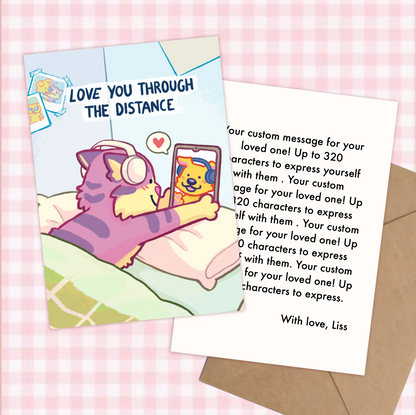 Custom Greeting Card (CHECK DESC)