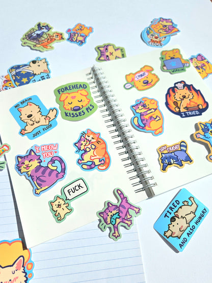 Reusable Sticker Holder Book