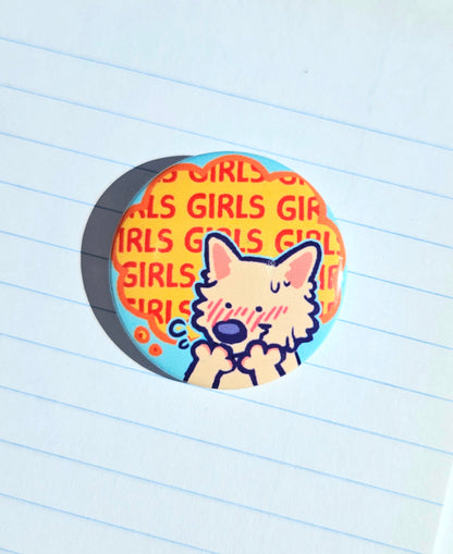 Girls & boys button