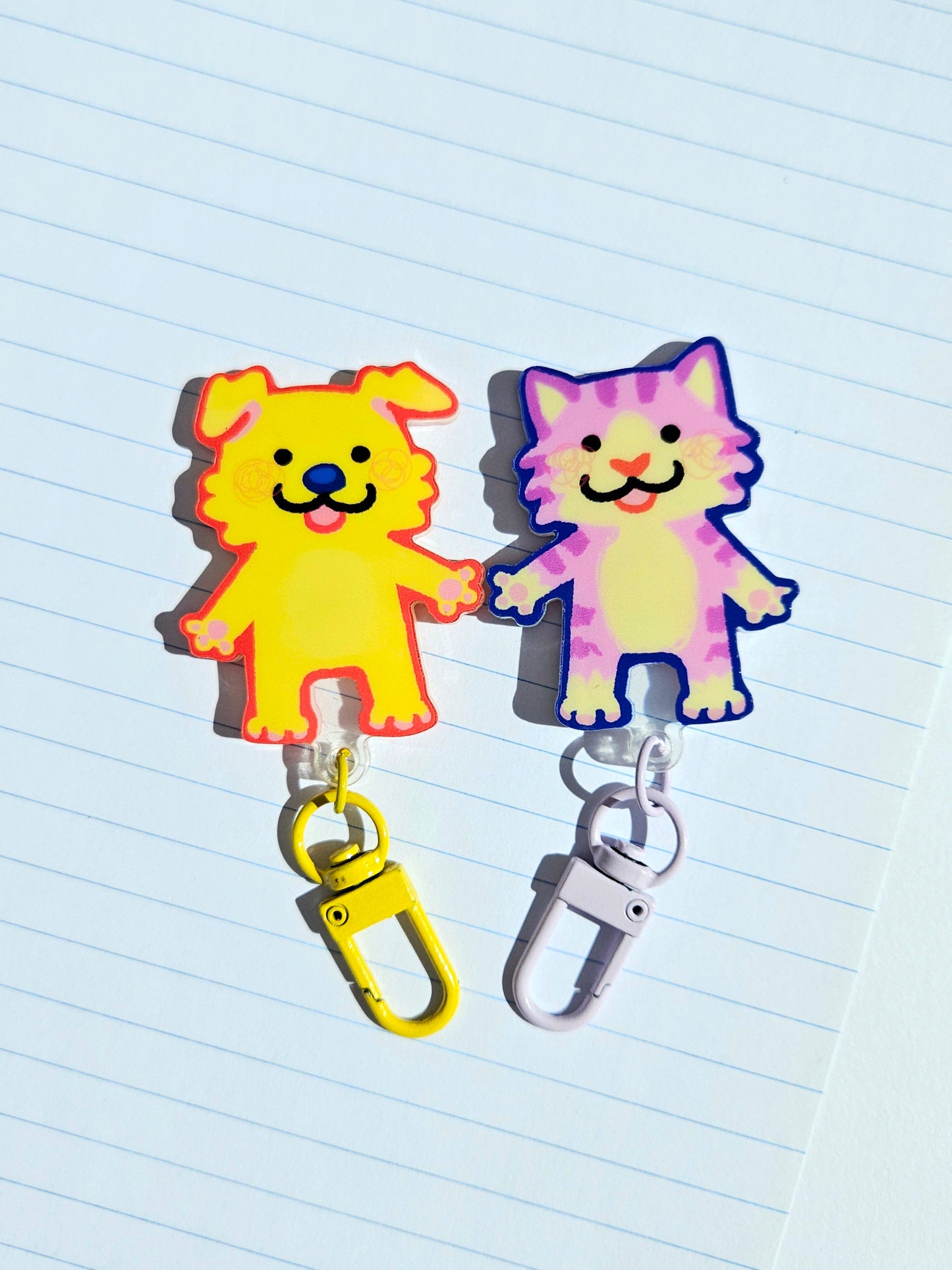 PRE-ORDER Dog & Cat House Keychains Holder