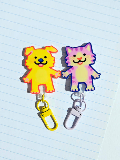 PRE-ORDER Dog & Cat House Keychains Holder