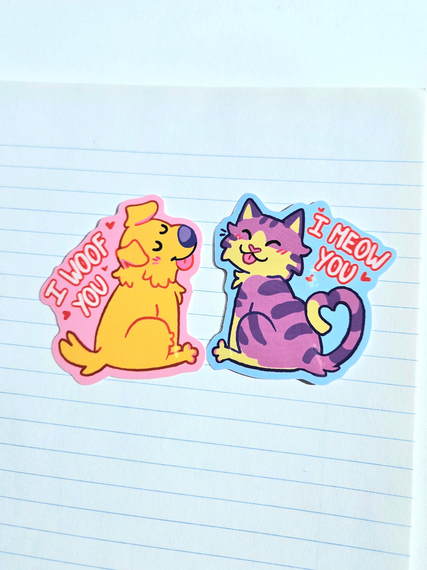I Meow You Vinyl Sticker